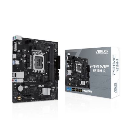 Obrázek ASUS MB Sc LGA1700 PRIME H610M- R SI, Intel H610, 2xDDR5, 1xHDMI, 1xDP, 1xVGA, mATX
