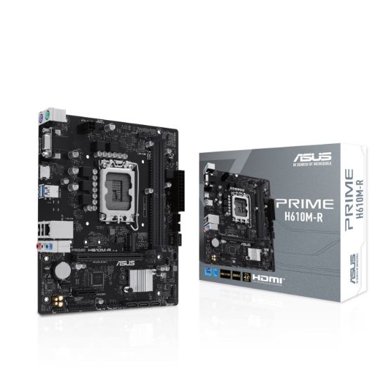 Obrázek ASUS MB Sc LGA1700 PRIME H610M-R SI, Intel H610, 2xDDR5, 1xHDMI, 1xDP, 1xVGA, mATX