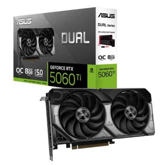 Obrázek ASUS DUAL RTX5060TI OC 8GB/128-bit GDDR7