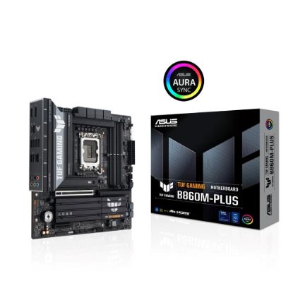 Obrázek ASUS MB Sc LGA1851 TUF GAMING B860M- PLUS, Intel B860, 4xDDR5, 1xThunderbolt, 1xDP, 1xHDMI, mATX