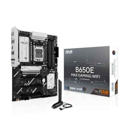 Obrázek ASUS MB Sc AM5 B650E MAX GAMING WIFI, AMD B650, 4xDDR5, 1xDP, 1xHDMI, WiFi