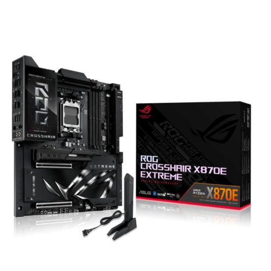 Obrázek ASUS MB Sc AM5 ROG CROSSHAIR X870E EXTREME, AMD X870, 4xDDR5, 1xHDMI, 2xUSB4, WiFi, E-ATX