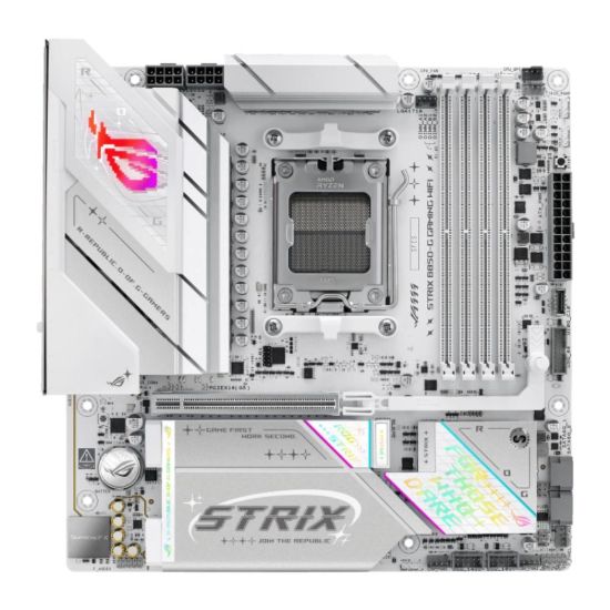 Obrázek ASUS MB Sc AM5 ROG STRIX B850-G GAMING WIFI, AMD B850, 4xDDR5, 1xDP, 1xHDMI, WiFi, mATX