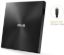 Obrázek ASUS DVD ZenDrive SDRW-08U9M-U BLACK, External Slim DVD-RW, USB Type-C/Type-A, M-DISC
