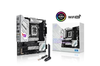 Obrázek ASUS MB Sc LGA1700 ROG STRIX B760- G GAMING WIFI D4, Intel B760, 4xDDR4, 1xDP, 1xHDMI, WI- FI, mATX