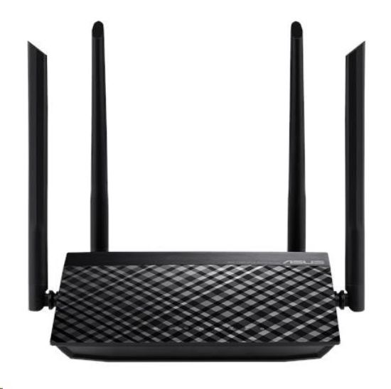 Obrázek ASUS RT-AC1200 v2 Wireless AC1200 Dualband Router, 4x 10/100 RJ45