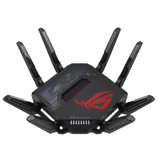 Obrázek ASUS ROG Rapture GT-BE98 Gaming Router, WiFi 7, Dual 10G Ports, AURA RGB, AiMesh