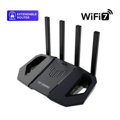 Obrázek ASUS TUF- BE3600 (BE3600) WiFi 7 Extendable Gaming Router, 2.5G porty, AiMesh