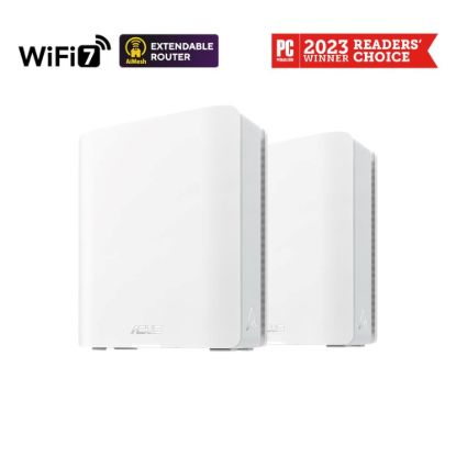Obrázek ASUS ZenWifi BT10 2- pack, WiFi7 Extendable Router, AiMesh, 2x WAN/ LAN, 1x LAN, 1x 3.0