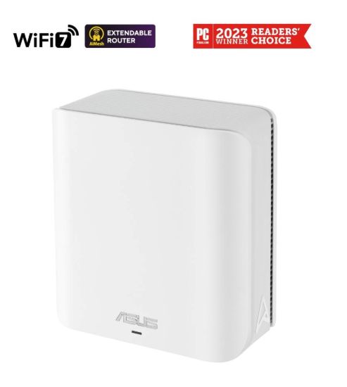 Obrázek ASUS ZenWifi BD4 1-pack, WiFi7 Extendable Router, AiMesh, 2x WAN/LAN