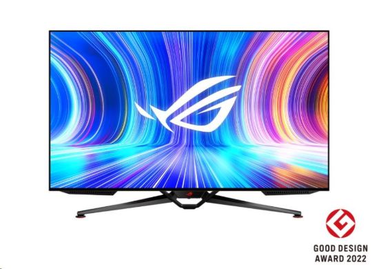 Obrázek BAZAR - ASUS LCD 41.5" PG42UQ 3840x2160 ROG SWIFT OLED 138Hz 0.1ms 450cd Non-glare repro HDMI DP 133% sRGB/98% DCI-P3 -