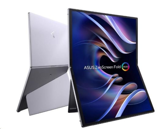 Obrázek ASUS LCD 17,3" MQ17QH ZenScreen Fold OLED, DisplayHDR™ 500 True Black, 100% DCI-P3, Dual USB Type-C®, mini-HDMI®, Headph
