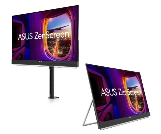 Obrázek ASUS LCD 27" MB27ACF ZenScreen 2560 x 1440 IPS technology 100Hz USB-C® PD 70W speakers sub-woofer