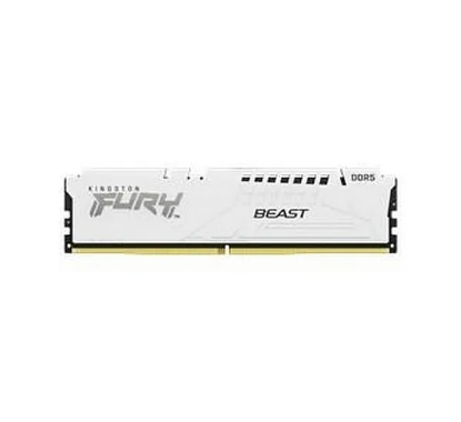 Obrázek KINGSTON DIMM DDR5 16GB 6000MT/s CL36 FURY Beast Bílá