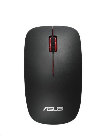 Obrázek ASUS WT300 Bezdrátová myš, černá/červená