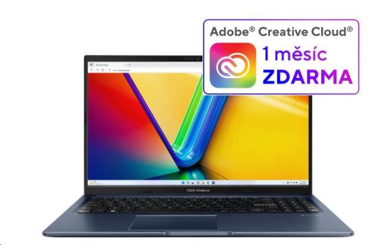 Obrázek ASUS NTB Vivobook 15 (M1502YA-NJ587W), R7-5825U, 15.6" 1920 x 1080, 16GB, 512GB SSD, Radeon, W11 Home, Blue