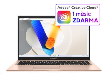 Obrázek ASUS NTB Vivobook 15 (X1504VA-NJ1718W), i5-1334U, 15.6" 1920 x 1080, 16GB, 512GB SSD, Iris X, W11 Home, Cotta