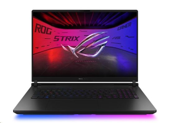 Obrázek ASUS NTB ROG Strix SCAR 18 (G835LW-NEBULA034X), Ultra 9-275HX, 18" 2560 x 1600, 16GB, 2TB SSD, RTX 5080, W11 Pro, Black