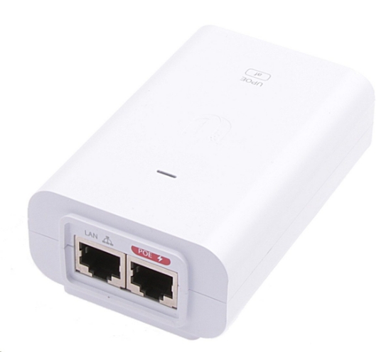 Obrázek Ubiquiti Gigabitový PoE Injektor U-PoE-af, 48V/0.32A (15.4W)