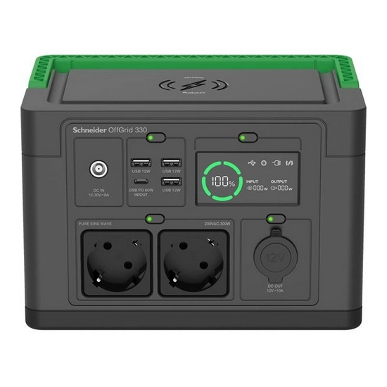 Obrázek APC Schneider OffGrid Portable Power Station 330, 332Wh Lithium-ion