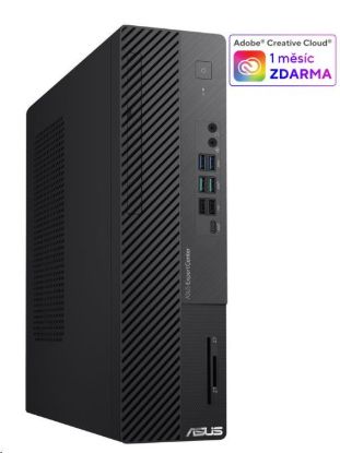 Obrázek ASUS PC Desktop ExpertCenter D7 (D700SEES-313100036X), i3-13100, 16GB, 512GB SSD, N/A, W11 Pro, Black