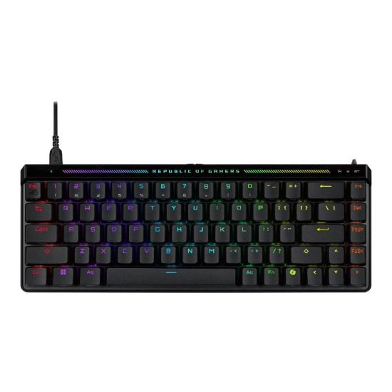 Obrázek ASUS Klávesnice ROG FALCHION ACE HFX, Mechanická, Magnetický switch, USB, US, černá