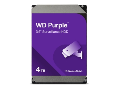 Obrázek WD Purple 4TB SATA HDD 3.5inch internal 256MB Cache