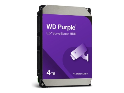 Obrázek WD Purple 4TB SATA HDD 3.5inch internal 256MB Cache