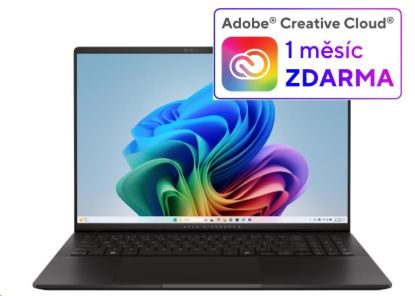 Obrázek ASUS NTB Vivobook S 16 OLED (M5606KA-OLED045W), R7-AI-350, 16" 2880 x 1800, 16GB, 1TB SSD, Radeon, W11 Home, Black_ rozb