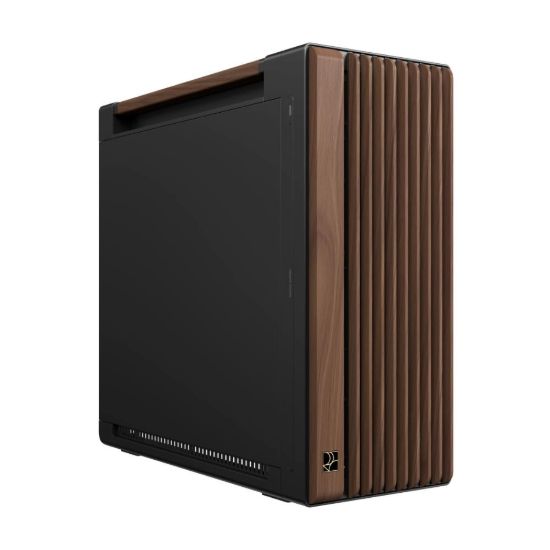 Obrázek ASUS case PROART PA602 WALNUT WOOD MODERN METAL, Mid Tower, černá