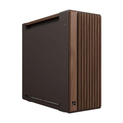 Obrázek ASUS case PROART PA602 WALNUT WOOD RETRO METAL, Mid Tower, hnědá