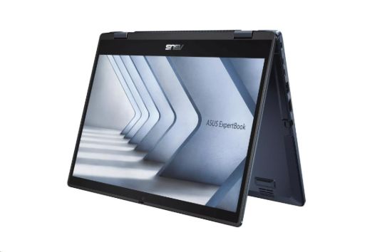 Obrázek ASUS NTB ExpertBook B3 Flip (B3402FVA-EC1214X), Core3 100U, 14" FHD, 8GB, 512GB SSD, UHD, W11 Pro Edu, Star Black