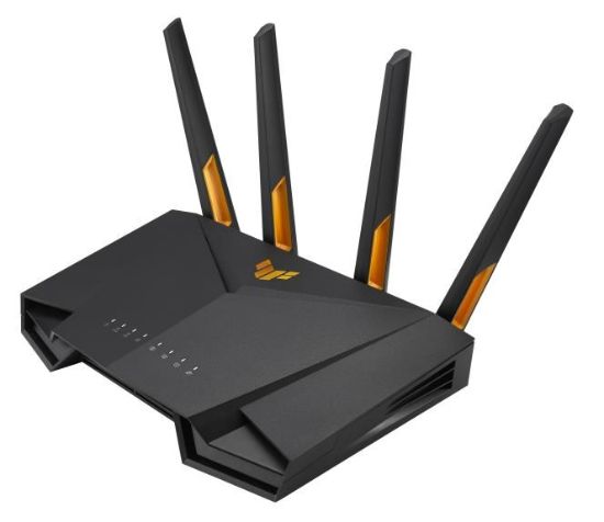 Obrázek BAZAR - ASUS TUF- AX3000 V2 Wireless AX3000 Wifi 6 Router, 1x 2.5G WAN, 4x gigabit LAN, 1x USB3.0 - Poškozený obal (Kompl