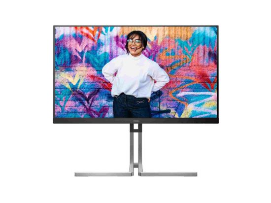 Obrázek AOC MT IPS LCD WLED 27" Q27U3CV - IPS QUANTUM DOT COLOR, 2560x1440, HDMI, DP, USB-C, USB 3.2, RJ45, pivot, repro