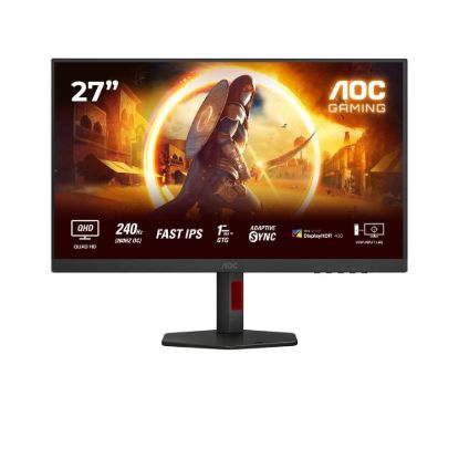 Obrázek AOC MT 27" Q27G4ZR - 2560x1440, Fast IPS, 240Hz (OC 260Hz), 2xHDMI, 1xDP, Repro, Pivot