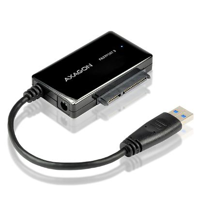 Obrázek AXAGON ADSA- FP3, USB 5Gbps - SATA 6G, 3.5" HDD FASTport3 adaptér, vč. AC napáječe