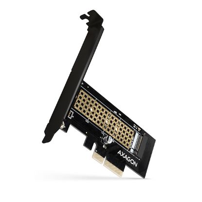 Obrázek AXAGON PCEM2- N, PCIe x4 - M.2 NVMe M- key slot adaptér, vč. LP