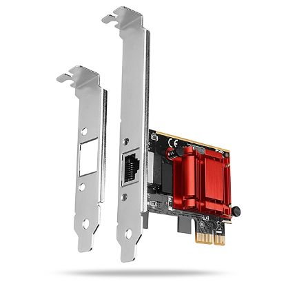 Obrázek AXAGON PCEE- GIX, PCIe síťová karta - 1x Gigabit Ethernet port (RJ- 45), Intel i210AT, PXE, vč. LP