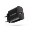 Obrázek AXAGON ACU- QC18, nabíječka do sítě 18 W, 1x port USB- A, QC3.0/ AFC/ Apple, černá