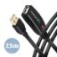 Obrázek AXAGON ADR- 207, USB 2.0 A- M - > A- F aktivní prodlužovací / repeater kabel, 7.5m