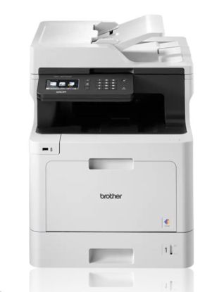 Obrázek BROTHER multifunkce color laserová DCP- L8410CDW - A4, 31ppm 512MB 2400x600 PCL LAN USB WiFi 250l 50ADF, DUPLEX