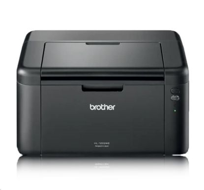 Obrázek BROTHER tiskárna laserová mono HL-1222WE - A4, 20ppm, 2400x600, 32MB, GDI, USB 2.0, WIFI, 150l, startovací toner 1500str