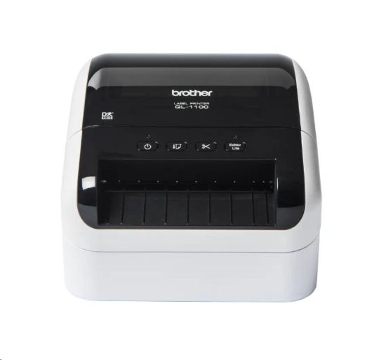 Obrázek BROTHER tiskárna štítků QL-1110 - 101,6mm, termotisk, USB, WIFI, BT, LAN, Profesionální Tiskárna Štítků