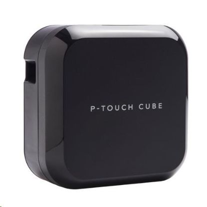 Obrázek BROTHER tiskárna štítků PT-P710B - 24mm, pásky TZe, USB,  BT, P-touch CUBE Plus - Tiskárna štítků