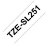 Obrázek BROTHER TZESL251 - kazeta TZ šířky 24mm, lamino TZE- SL251, bílá/ černé písmo