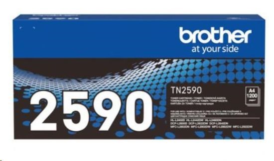 Obrázek BROTHER Toner TN-2590 Standardní toner 1200 stran pro L2622, L2922