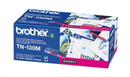 Obrázek BROTHER Toner TN-130M purpurový pro HL-4040CN/4050DN/4070CW, DCP-9040C - cca 1500stran