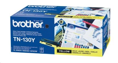 Obrázek BROTHER Toner TN-130Y žlutý pro HL-4040CN/4050DN/4070CW, DCP-9040CN - cca 1500stran