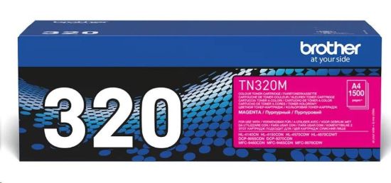 Obrázek BROTHER Toner TN-320M purpurová pro HL-4150CDN/HL4570CDW