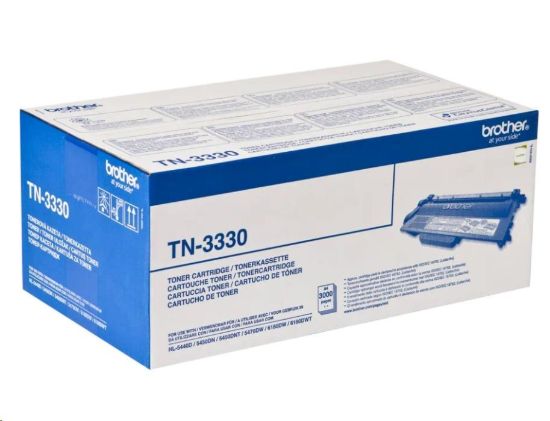 Obrázek BROTHER Toner TN-3330 pro HL5440D, HL5450DN, Hl5470DW, HL6180DW,MFC-8950DW   - 3000stran
